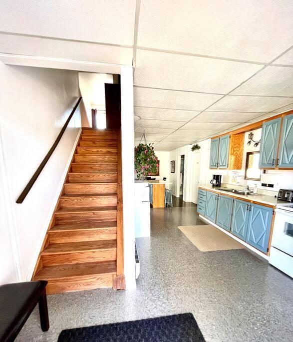 Les Appartements Du Vieil Edifice Metabetchouan-Lac-a-la-Croix ภายนอก รูปภาพ